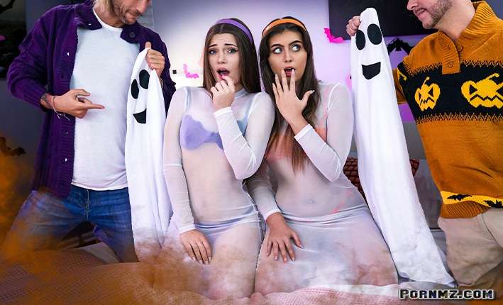 Selina Bentz Juniper Ren – No Virgins This Halloween (DaughterSwap)