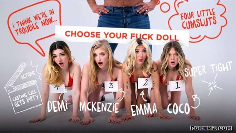 PervzSingles Polar Opposites Four Petite Blondes vs Huge Director