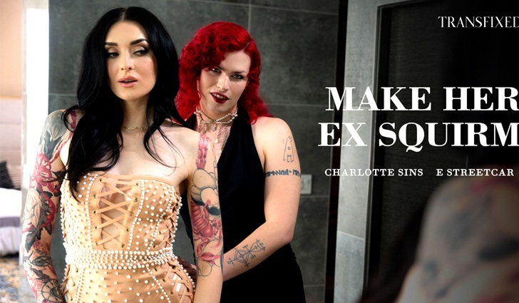 Transfixed Charlotte Sins E Streetcar – Make Her Ex Squirm